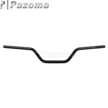 Мотоцикл 7/" черный европейский стиль руль мото алюминиевая ручка бар универсальный для Harley Honda Suzuki Yamaha Ducati руль