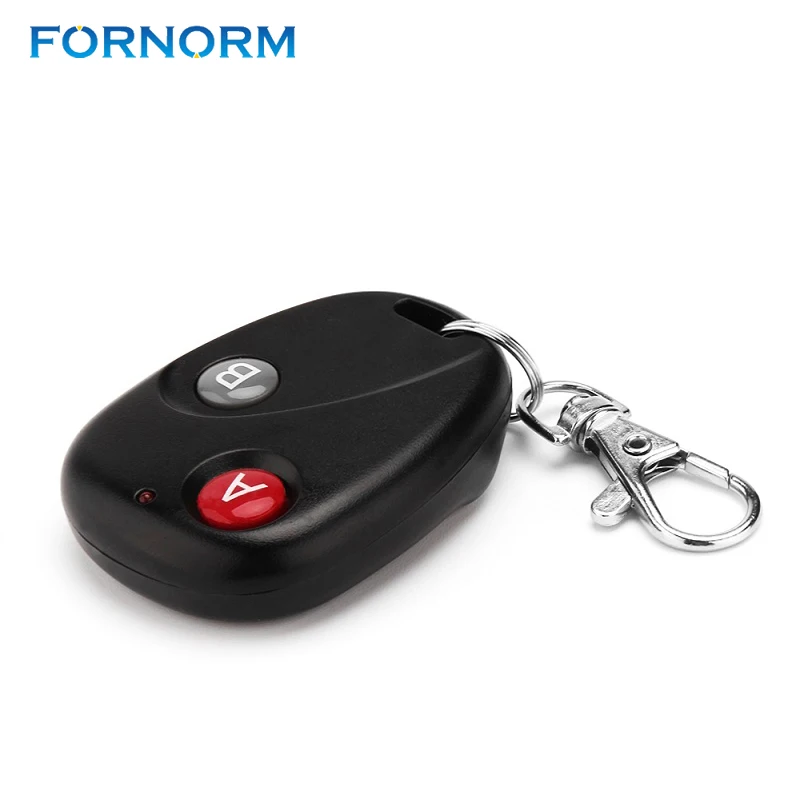 

FORNORM HOT 12V A&B Key Gate RF Wireless Remote Control Garage Door Transmitter 315/433MHz Best Selling Universal