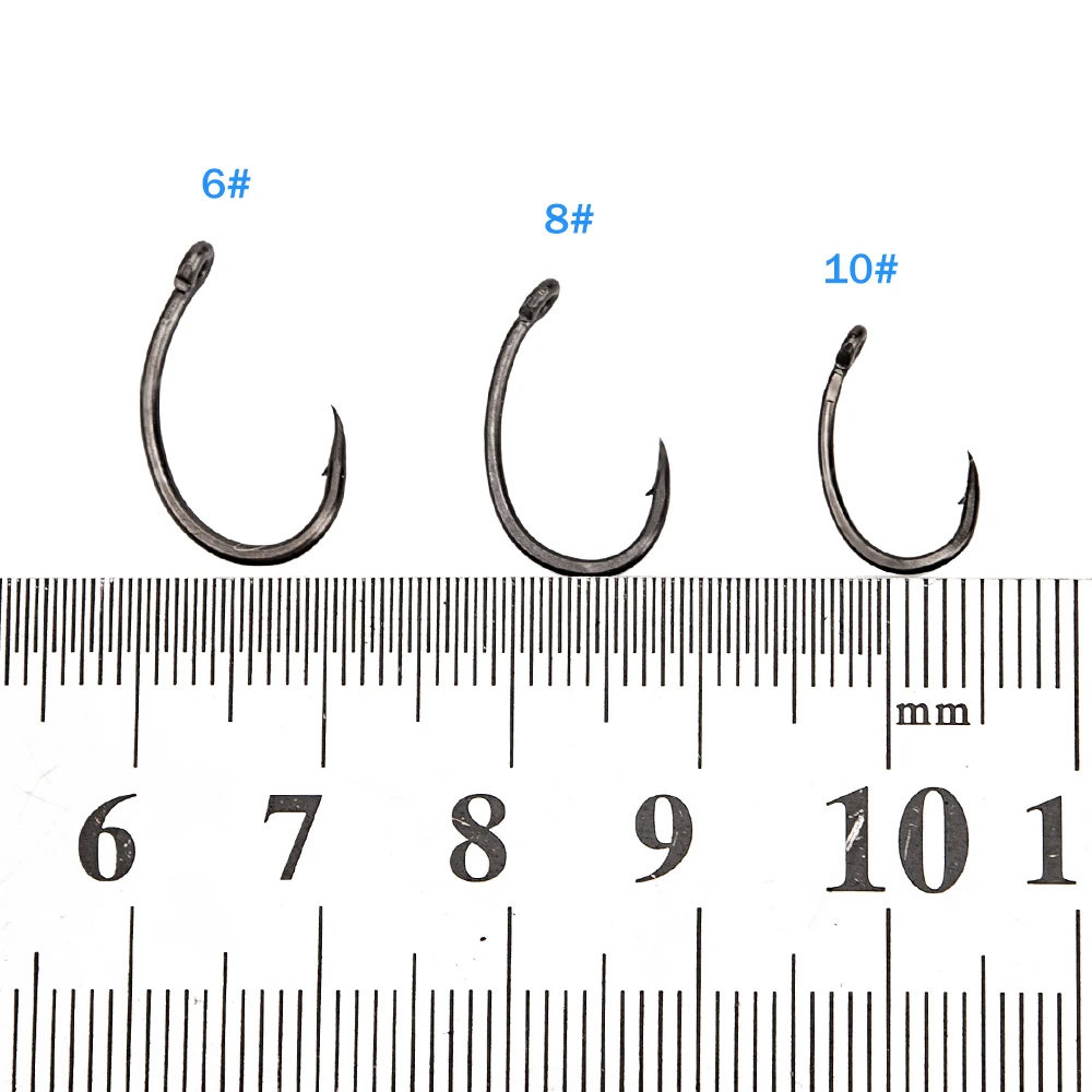 30 шт. 6#/8#/10# кривые крючки PEFT колючие рыболовные крючки, карповый крючок рыболовные Крючки рыболовные снасти аксессуары Карп рыболовные снасти Pesca