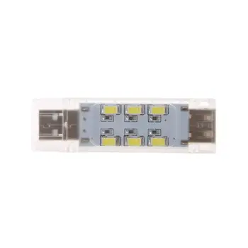

Mini USB Led Night Light Camping Lamp Double Sided 12 leds USB Reading light