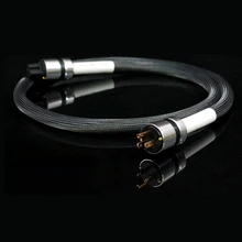 Audiocrast FP-3TS762 alpha-OFC AC US Power Cable HIFI AUDIO Extension power cable