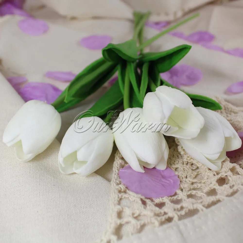 Online kopen wholesale kunstmatige rode tulpen uit china ...