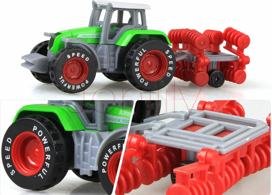 Классический Мини Сплав инженерный автомобиль игрушки для детей трактор ферма модель автомобиля мальчик игрушки oyuncak подарок