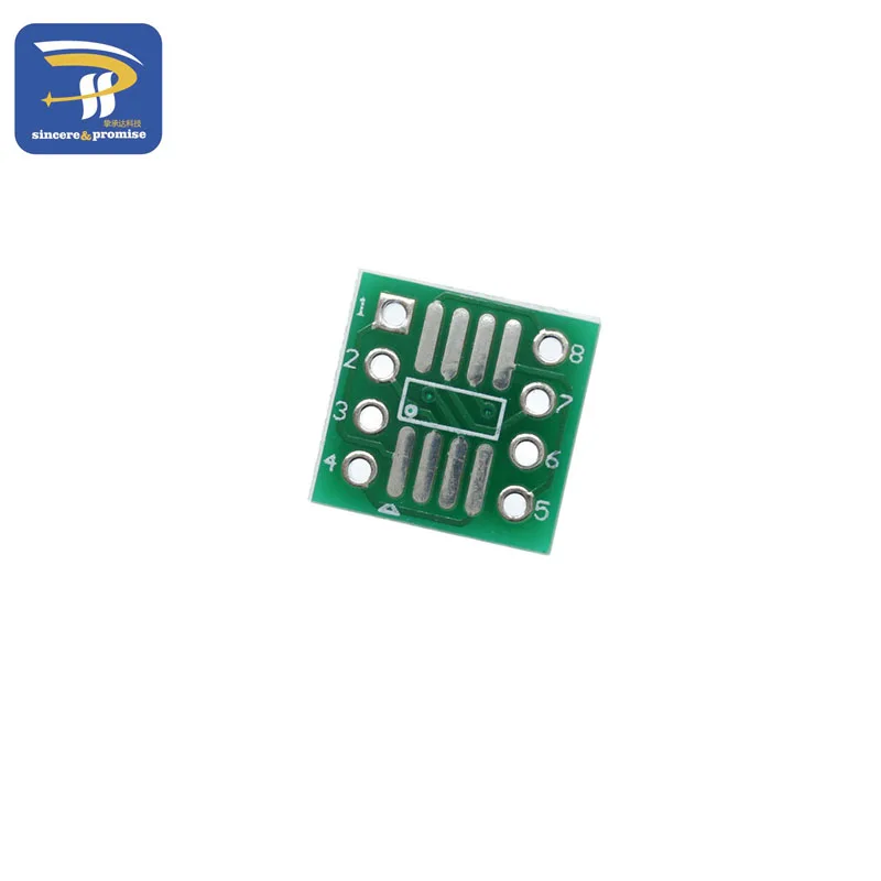 100 шт. SOP8 поворот DIP8/SOIC8 К DIP8 IC АДАПТЕР so8/tssop8/soic8/sop8 К dip8 без pin