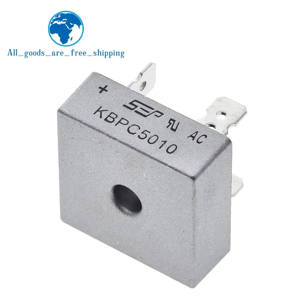 Диодный мост KBPC5010 50A 1000 В выпрямитель kbpc5010 1 шт.|kbpc5010|kbpc50's |