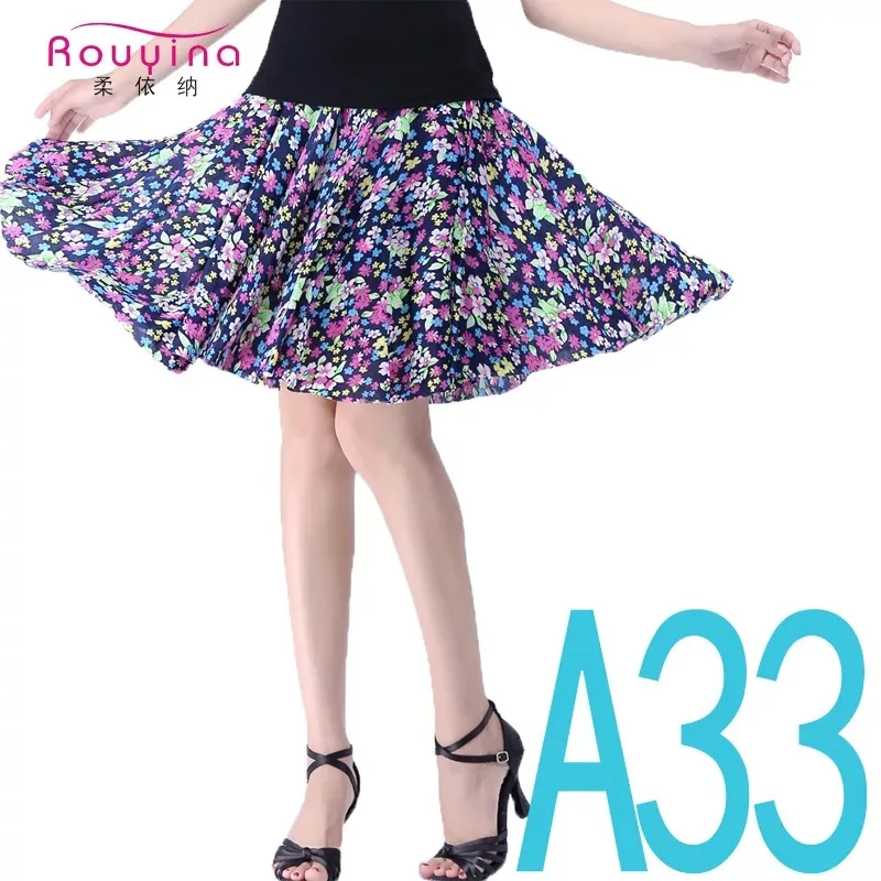 2018_midi_tutu_flower_printed_skirt_Skirts_Woman_printed_Summer_plus_size_elastic_girl_Tulle_Skirt_Women_Clothing_dancing_female_13