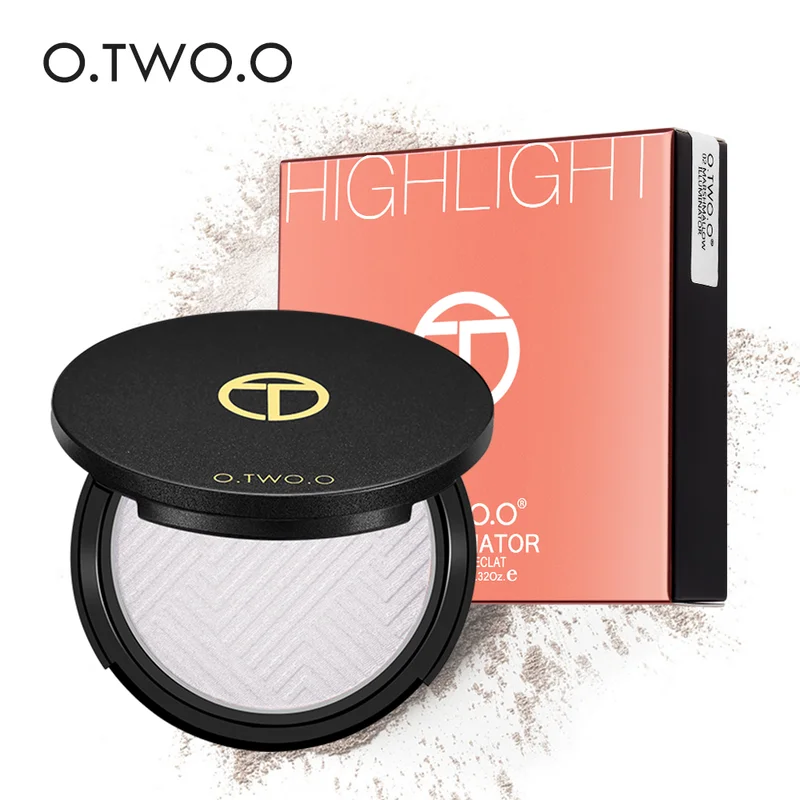 

O.TWO.O Highlighter Powder Palette Face Bronzer Concealer Shimmer Highlight Repair Make Up Powder Beauty Face Makeup Cosmetics