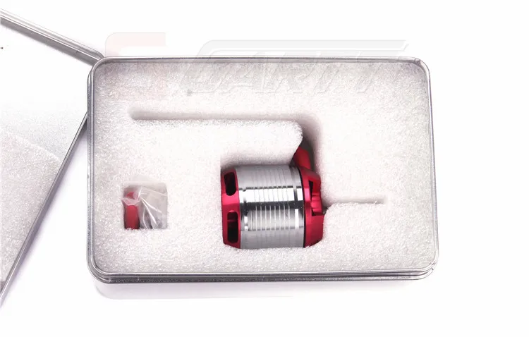 Freeshipping HF1600KV 1700W Brushless Motor With Steel Case For 500 Align Trex RC Helicopter gh hf 530kv 4500w brushless motor with steel case for 700 align trex rc heli black