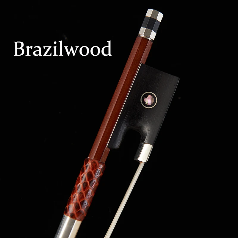 

Vingo Bow 1/2 brazilwood Performance level Dysosma bow strokes Mid-range box 4/4 Violin Bow NOVO