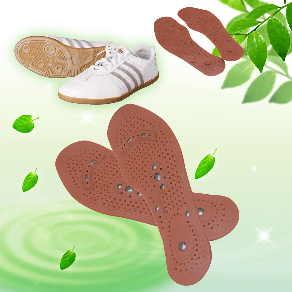 Чистый Здоровье ног ноги массаж магнитотерапия стельки для обуви загрузки колодки тенара Новый