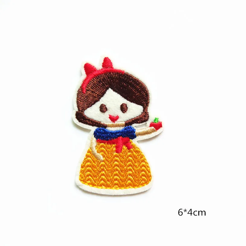 Kawaii Princess нашивки для детской одежды DIY детей полосы железа на аппликации одежда наклейки вышивка милый значок для девочек@ H