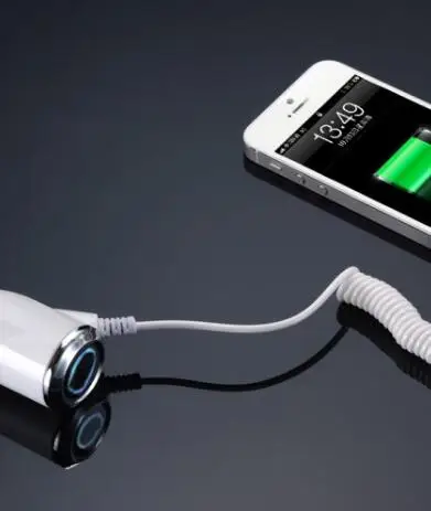 5 V/2A LED Автомобильное зарядное устройство адаптер для iphone X 5S 5C 6 7 8 Plus iPod iPad mini 1 2 3 4
