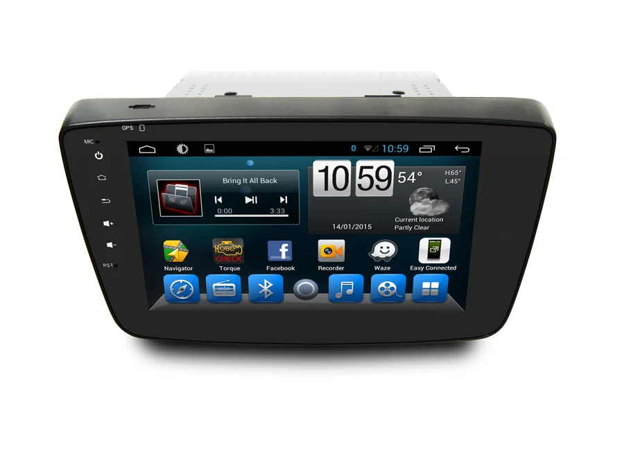 Clearance Navirider Android 8.1.0 octa core car dvd player for Suzuki Baleno gps+glosnass multimedia head Unit stereo autoradio 1