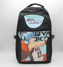 Top Anime Kuroko no Basket Kuroko Tetsuya cosplay lienzo de Corea mochilas de Gran capacidad mochila de lona ocasional hombre mujer