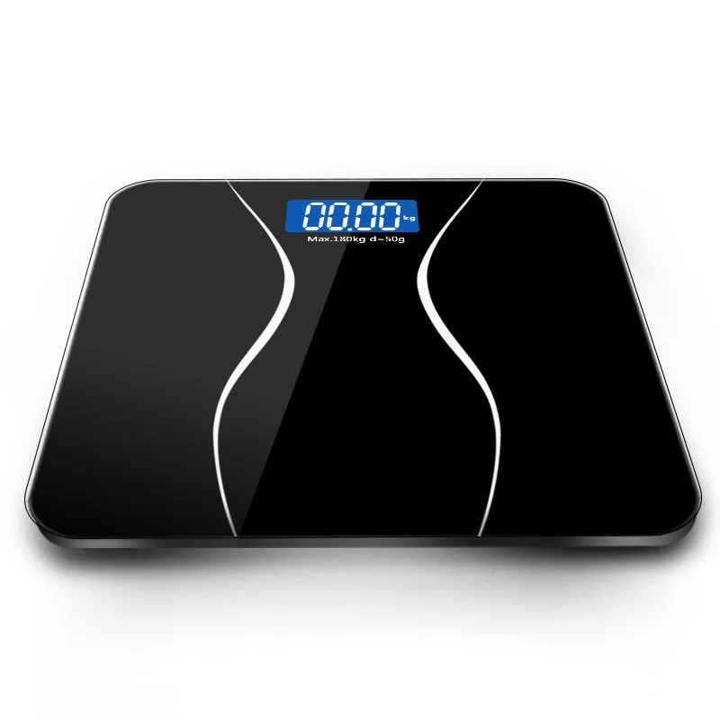 High Electronic Glass Body Scale Digital Weight Balance LCD Display Smart Household 180KG/50G UEJ High Electronic Glass Body Scale Digital Weight Balance LCD Display Smart Household 180KG/50G UEJ
