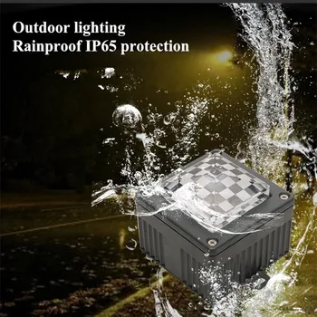 

LED Point Light Source Bridge Outdoor Lamp DMX512 Full Color 5WLED Square Point Light Hotel Lighting Pixel Point Lights DC24V