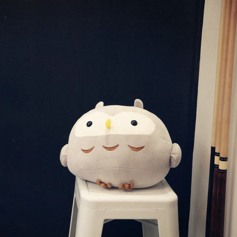 

Babiqu 1pc Sitting 30cm Super Cute Owl Plush Toys Stuffed Down Cotton Kawaii Animal Doll for Kids Girls Doll Soft Pillow Gift