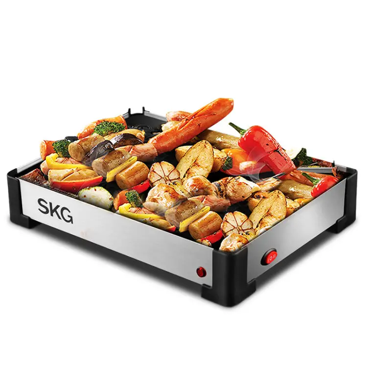 Household crystal steel grill electric baked machine portable DIY