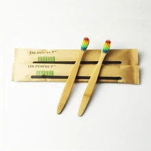2 шт Корона Экологичная деревянная зубная щетка новинка бамбуковая зубная щетка мягкая щетина capitellum бамбуковое волокно деревянная ручка