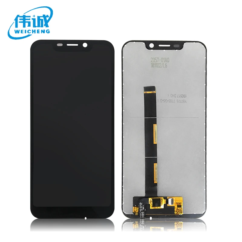 Skup WEICHENG dla Blackview A30 wyświetlacz LCD + ekran dotykowy Digitizer montaż części naprawa dla Blackview A30 Lcd szkło czujnik