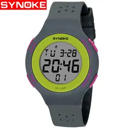 SYNOKE Relogio Feminino цифровой Reloj Депортиво Mujer будильник Дата водостойкий унисекс для мужчин наручные часы Спорт для женщин Спорт Femme