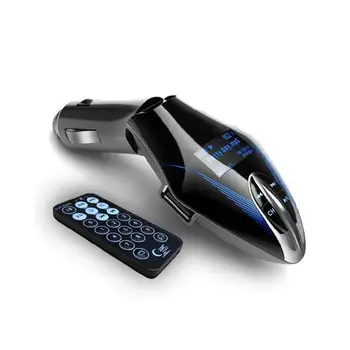 

FM Transmitter Wireless Bluetooth FM Modulator Car Kit Radio MP3 Player+IR Remote Control USB Car Charger Support USB/SD/Aux-in