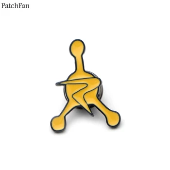

20pcs/lot Patchfan Cartoon Multi-style pins pride badges para backpack shirt clothes bag brooches backpack A0802