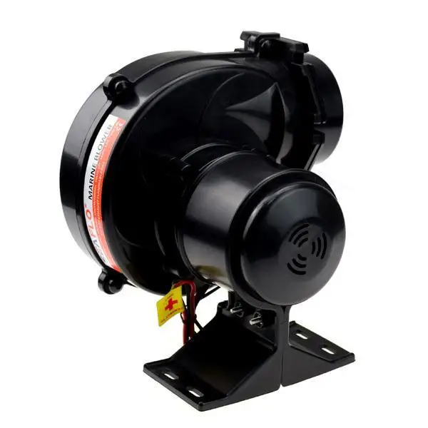 Seaflo In Line Marine Boat Water Bilge Air Blower 130CFM Boat Black