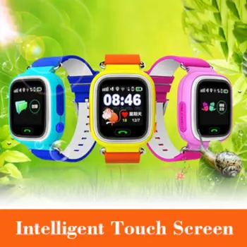 

Q90 GPS Child Smart Watch Phone Position Children Watch 1.22 inch Color Touch Screen WIFI SOS Smart Baby Watch For Kids Children