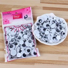 Детские игрушки черный, белый цвет украшение для глаз кукла ручной работы животных пластик реалистичные клей красочные DIY