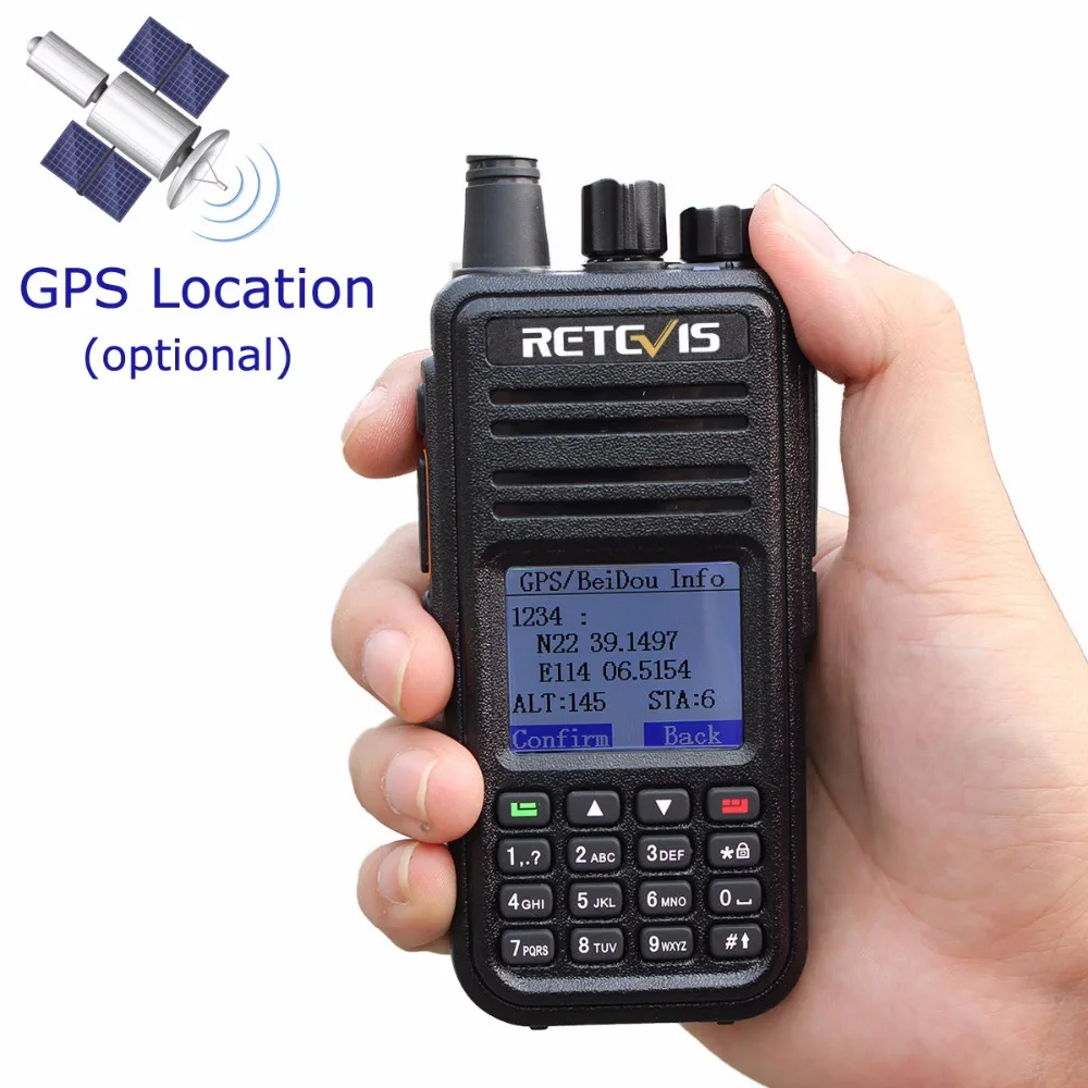 RETEVIS RT3 DMR цифровое радио (gps) Walkie Talkie UHF (или VHF) Ham Радио Amador портативный трансивер же