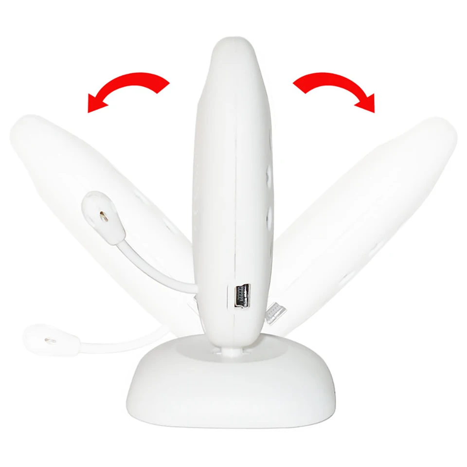 Infant 2.0 Inch Wireless Color Baby Monitor Baby Nanny Security Camera Baby Radio Babysitter Baby Camera Temperature Monitoring