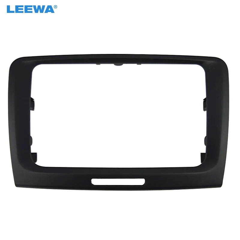 Радиоприемник LEEWA для SKODA Superb 2009 2014 комплект приборной панели со стерео панелью DVD