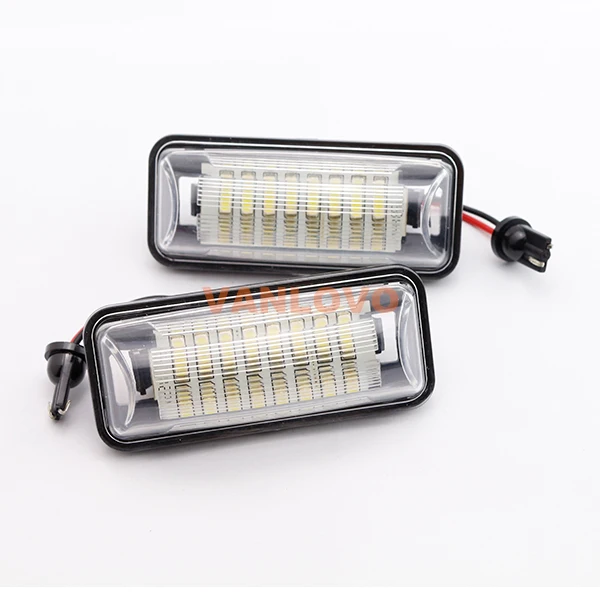 2x 18 SMD LED License Number Plate Light Lamps for Subaru BRZ Impreza