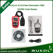 Auto Diagnostic Scan Autel AutoLink AL319 OBD II & CAN Code Reader Autel AL319 Update Code Scanner