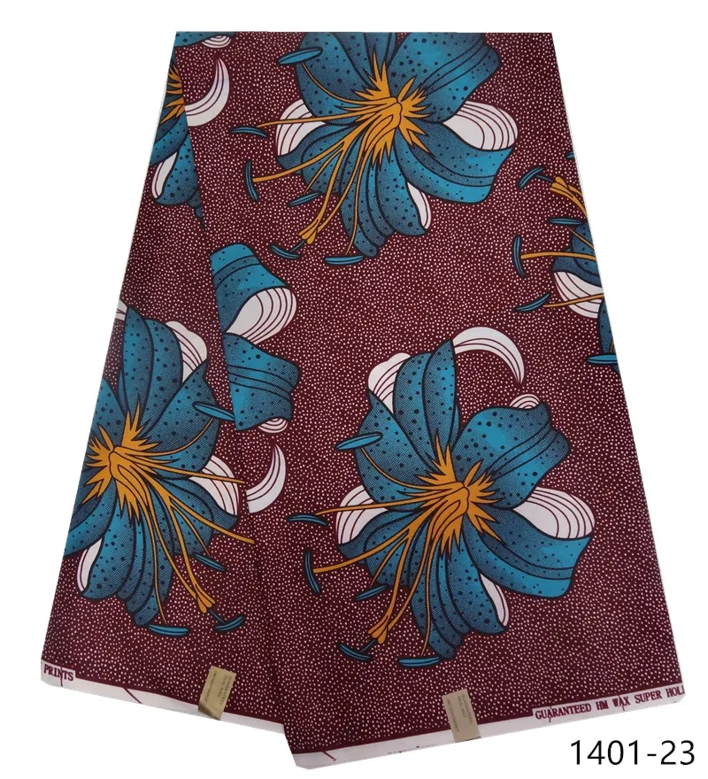 

Ankara African Wax Print Fabric Hot Sale Angelina Fabric Cheap Super Wax Java Dashiki African Dresses For Women 1401