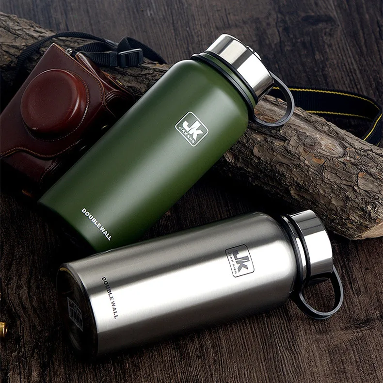 

Large Capacity 600ml/1100ml/1500ml Sports Vacuum Flasks With Filter Double Wall Stainless Steel 304 Thermos Mug Travel Thermocup