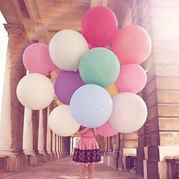 

HAOCHU 27inch/3inch 10pcs Latex Balloon Birthday Party Decorations Kids Globos for Christmas New Year Wedding Party Decor Balon