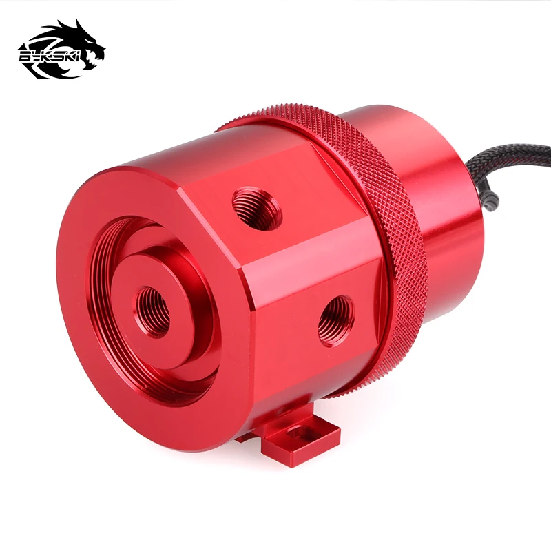 Deals  Bykski PWM Automatic Speed Control Pump Water Cooling System Maximum Flow 1100L/H Compatible D5 Pum