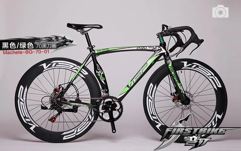 Top New Brand Road Bike Aluminum Alloy Frame Dual Disc Brake 14 Speed Bicycle Outdoor Sports Cycling Racing Bicicleta 12