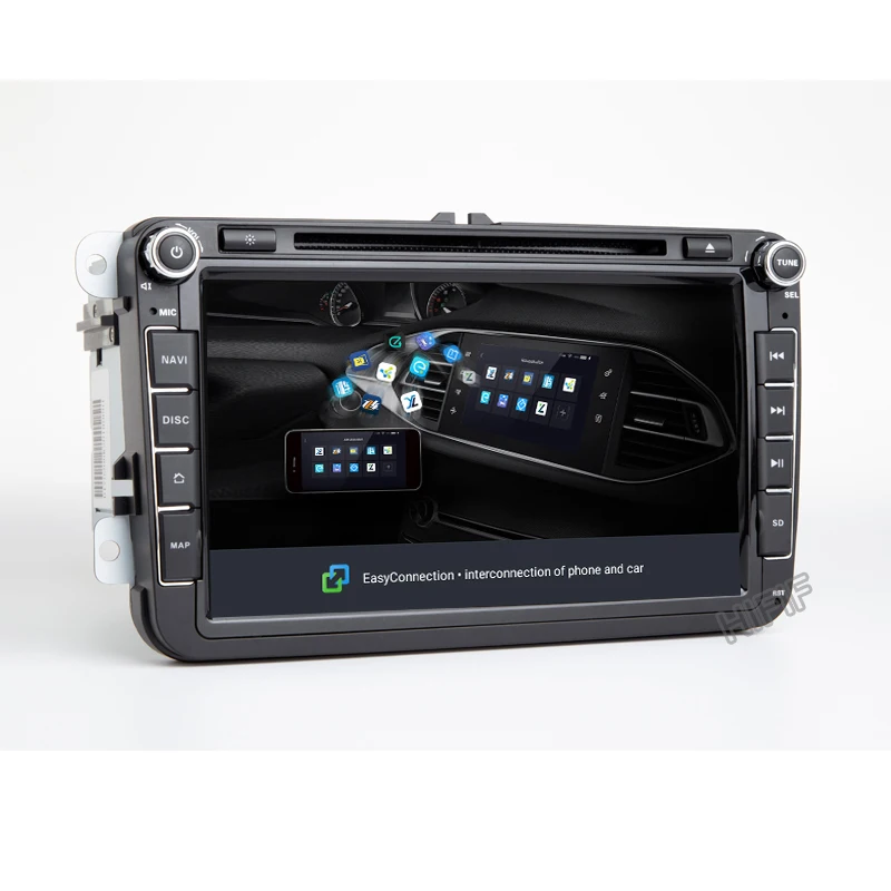 Автомобильный DVD плеер IPS Android 10 для VW/Volkswagen SKODA GOLF 5 Golf 6 POLO PASSAT B7 T5 CC JETTA TIGUAN