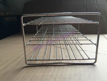 

13mm*100-holes Professional Test Tube Rack Wire Stainless Steel test tube stand frame Suitable for tube 10mm/11mm/12mm/13mm