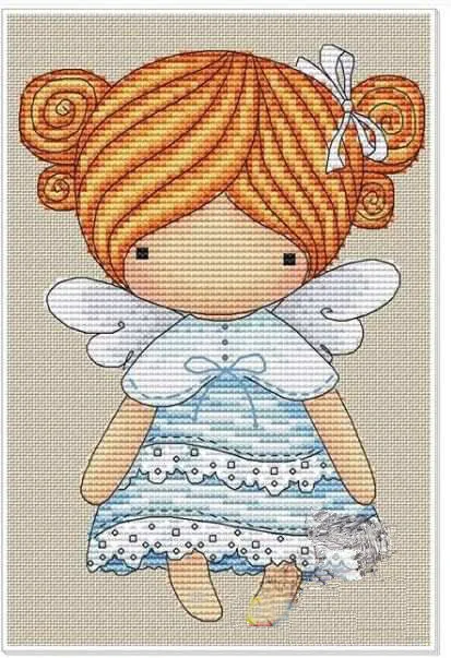 magic dolls cross stitch