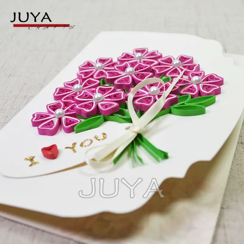 

JUYA Card Carnations Handicraft