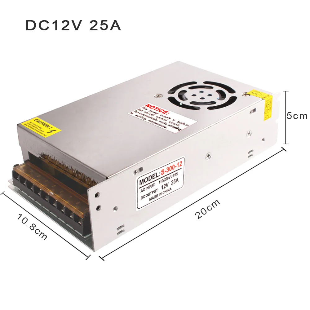 12 В источник питания DC12v 2A 3A 10A 12.5A 15A 20A 25A 30A трансформатор освещения 220 в 12 В светодиодный драйвер переключатель Адаптер для полосы света