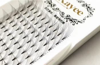 

New 6D Russian Volume Eyelashes Extension Short Stem Pre made Fans C D curl Mink Lash Hot Selling Eyelash Individual Extensions