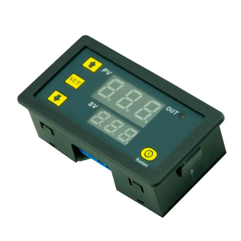 12V Timing Delay Timer Relay Module Digital LED Dual Display Cycle 0-999 Hours Adjustable Power Supplies Mayitr high quality 12v timing delay timer relay module digital led dual display cycle 0 999 hours for cycle intermittent timing mayitr