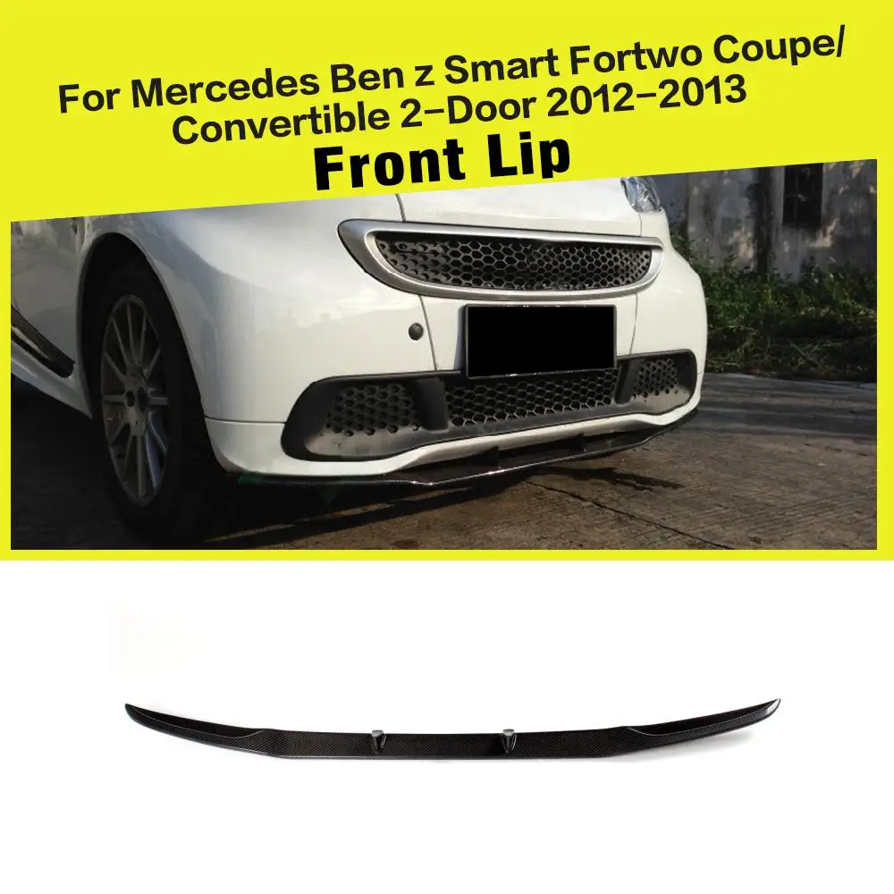 Carbon Fiber Car Front Bumper Lip Chin Spoiler Diffuser for Mercedes