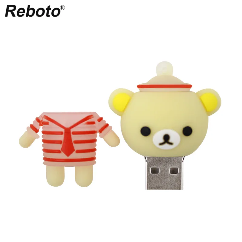 Флеш накопитель usb в виде медведя 8/16/32/64 ГБ|USB флэш-накопители| |