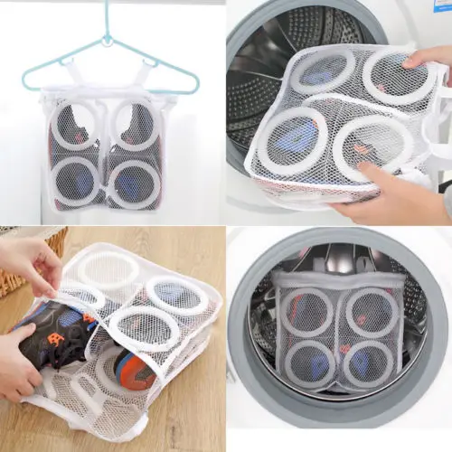 

USA Sport Washing Sneaker Tennis Laundry Net Hanging Wash Bag Shoes Boot Cleaner